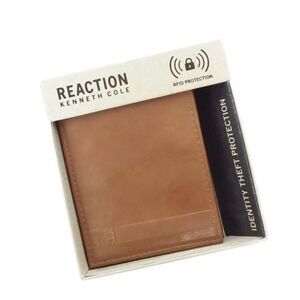 Reaction Kenneth Cole Tan RFID Wallet